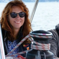 Kirsten S. (schon mehrfach gesegelt, zum 2. Mal bei PAGOMO dabei, das 3. Mal ist gebucht)